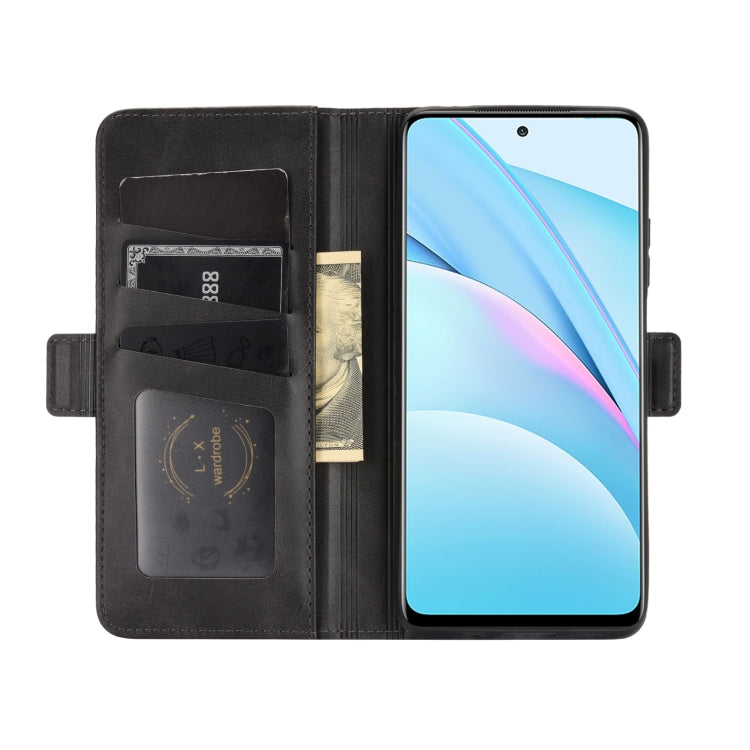 For Xiaomi Mi 10T Lite Dual-side Magnetic Buckle Horizontal Flip Leather Case with Holder & Card Slots & Wallet