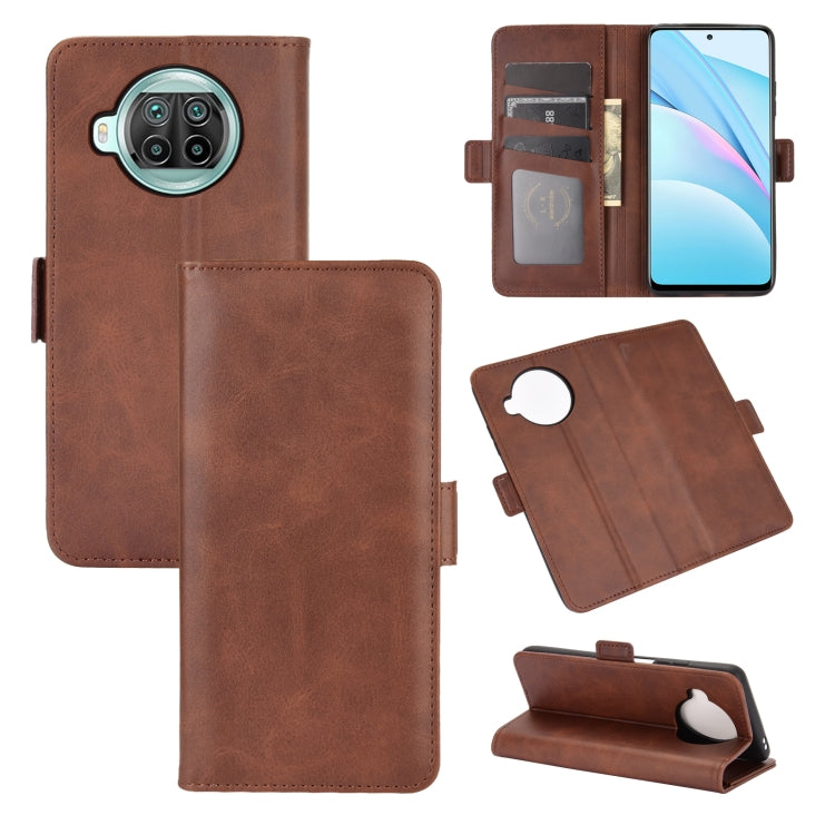 For Xiaomi Mi 10T Lite Dual-side Magnetic Buckle Horizontal Flip Leather Case with Holder & Card Slots & Wallet