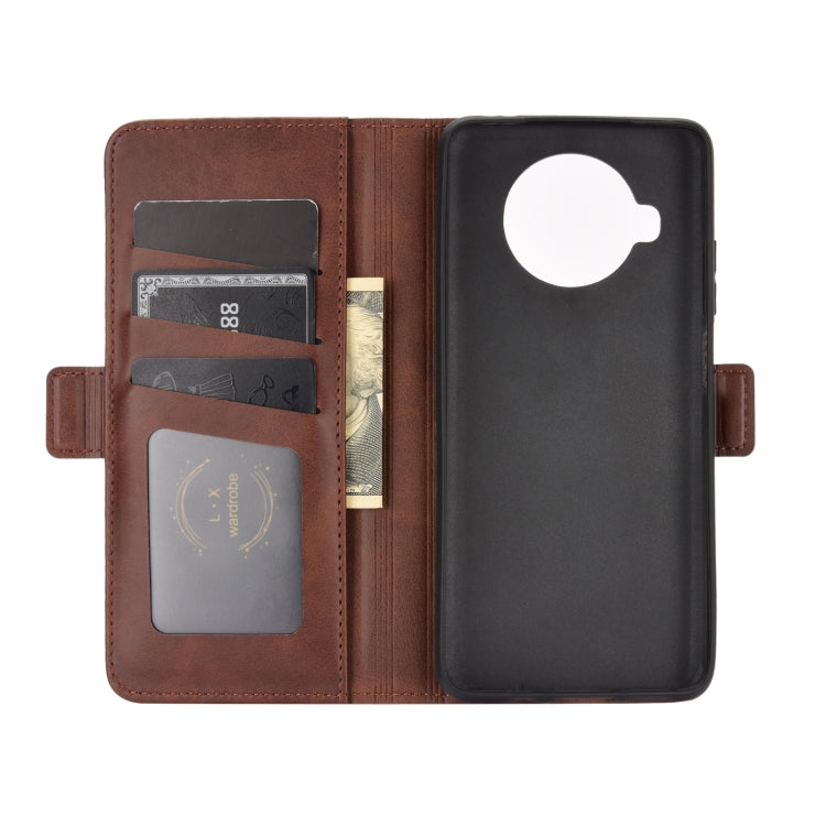 For Xiaomi Mi 10T Lite Dual-side Magnetic Buckle Horizontal Flip Leather Case with Holder & Card Slots & Wallet
