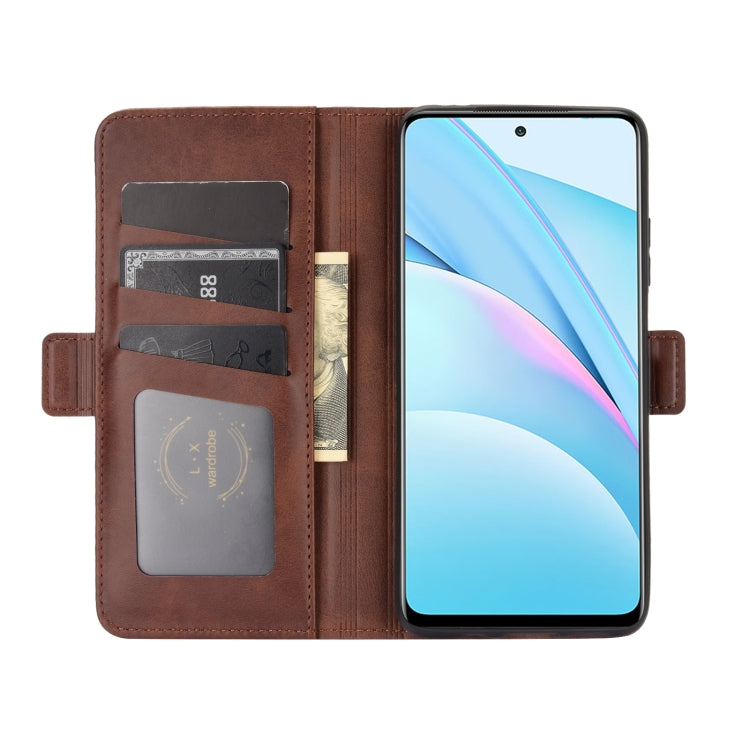 For Xiaomi Mi 10T Lite Dual-side Magnetic Buckle Horizontal Flip Leather Case with Holder & Card Slots & Wallet