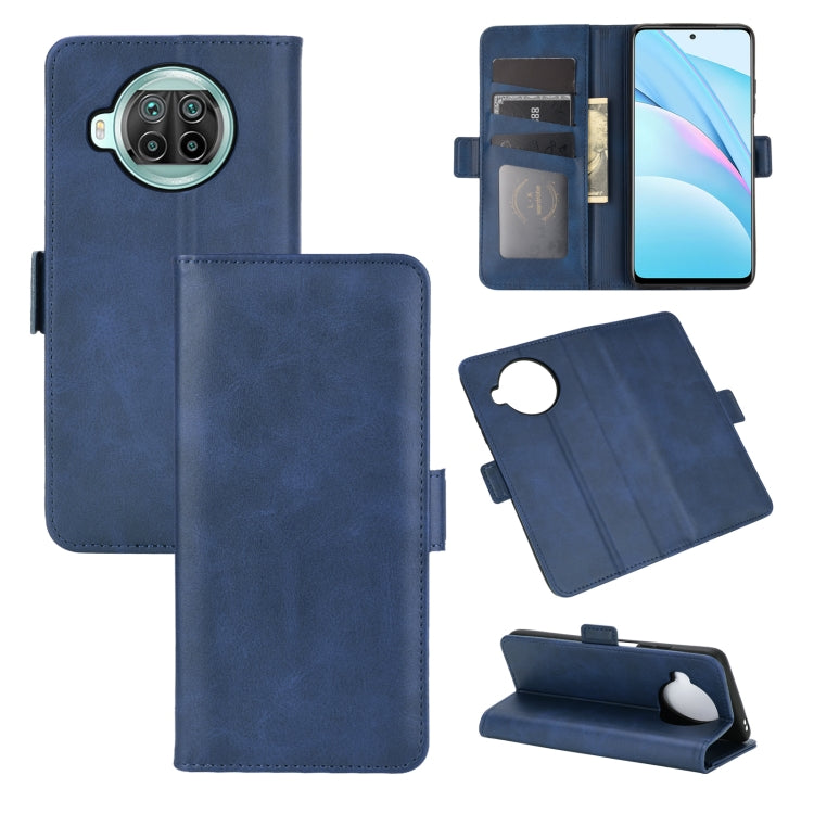 For Xiaomi Mi 10T Lite Dual-side Magnetic Buckle Horizontal Flip Leather Case with Holder & Card Slots & Wallet