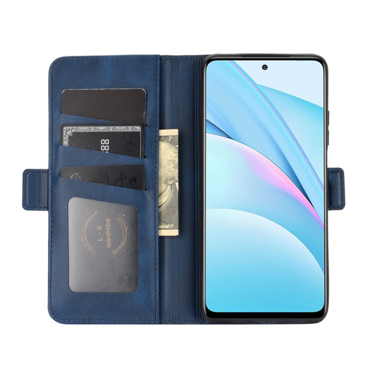 For Xiaomi Mi 10T Lite Dual-side Magnetic Buckle Horizontal Flip Leather Case with Holder & Card Slots & Wallet