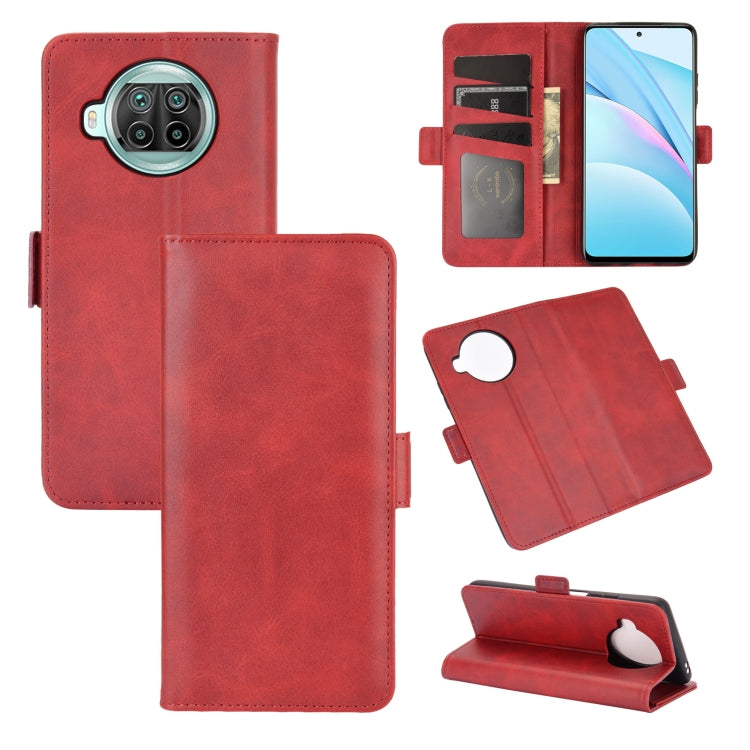 For Xiaomi Mi 10T Lite Dual-side Magnetic Buckle Horizontal Flip Leather Case with Holder & Card Slots & Wallet