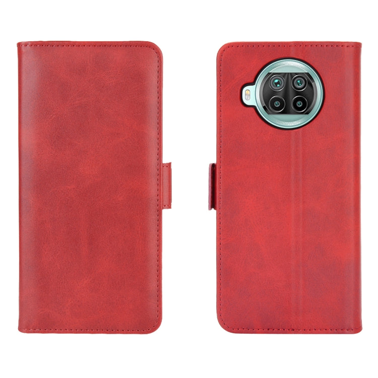 For Xiaomi Mi 10T Lite Dual-side Magnetic Buckle Horizontal Flip Leather Case with Holder & Card Slots & Wallet