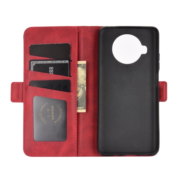 For Xiaomi Mi 10T Lite Dual-side Magnetic Buckle Horizontal Flip Leather Case with Holder & Card Slots & Wallet