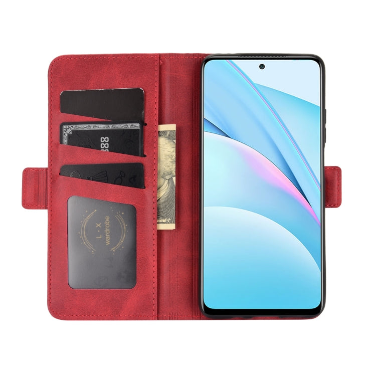For Xiaomi Mi 10T Lite Dual-side Magnetic Buckle Horizontal Flip Leather Case with Holder & Card Slots & Wallet