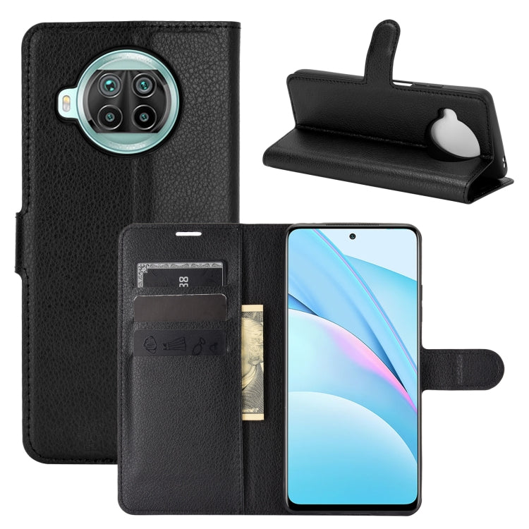 For Xiaomi Mi 10T Lite Litchi Texture Horizontal Flip Protective Case with Holder & Card Slots & Wallet