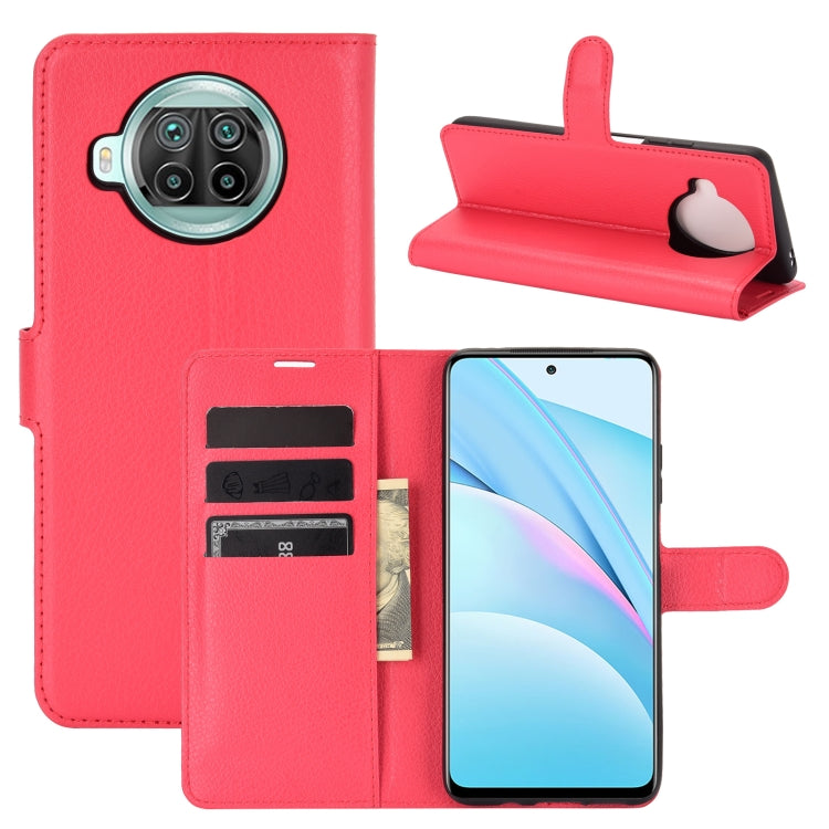 For Xiaomi Mi 10T Lite Litchi Texture Horizontal Flip Protective Case with Holder & Card Slots & Wallet