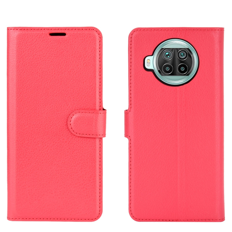 For Xiaomi Mi 10T Lite Litchi Texture Horizontal Flip Protective Case with Holder & Card Slots & Wallet