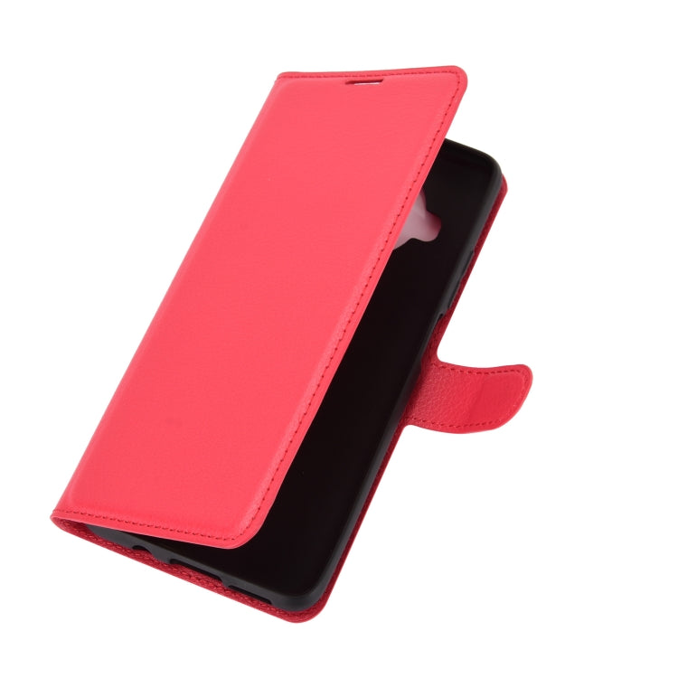 For Xiaomi Mi 10T Lite Litchi Texture Horizontal Flip Protective Case with Holder & Card Slots & Wallet