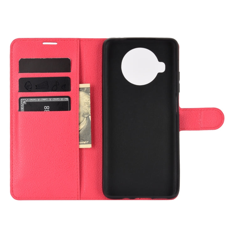 For Xiaomi Mi 10T Lite Litchi Texture Horizontal Flip Protective Case with Holder & Card Slots & Wallet