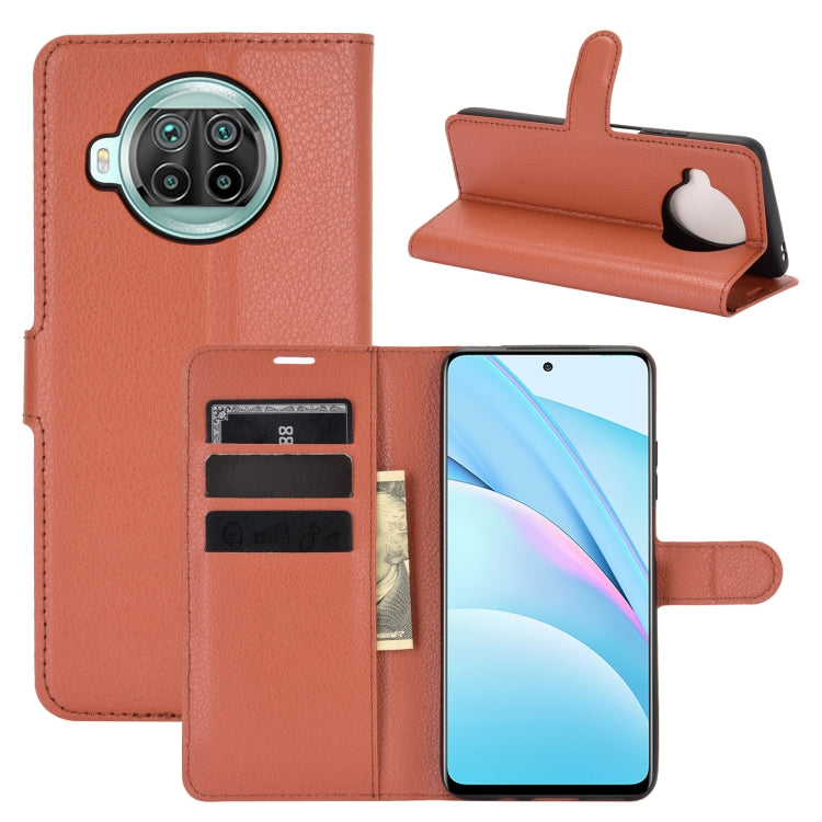 For Xiaomi Mi 10T Lite Litchi Texture Horizontal Flip Protective Case with Holder & Card Slots & Wallet