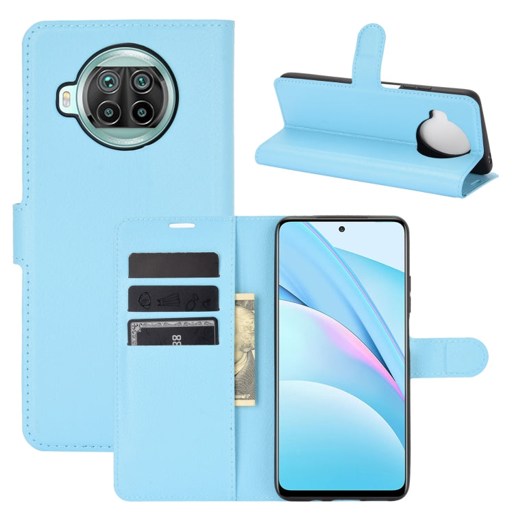 For Xiaomi Mi 10T Lite Litchi Texture Horizontal Flip Protective Case with Holder & Card Slots & Wallet