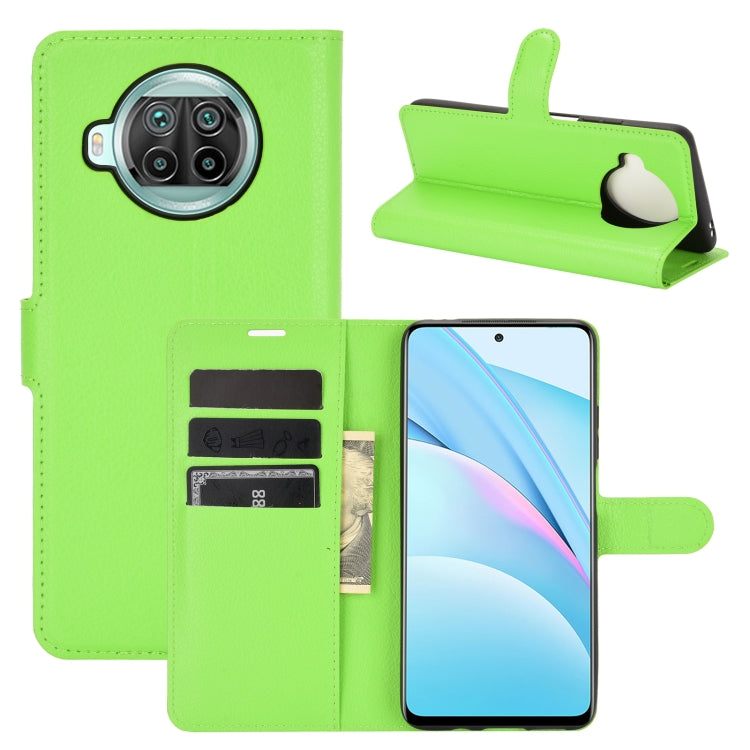 For Xiaomi Mi 10T Lite Litchi Texture Horizontal Flip Protective Case with Holder & Card Slots & Wallet