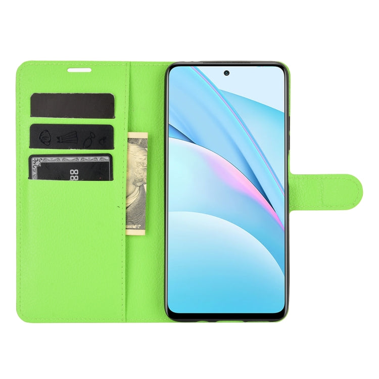 For Xiaomi Mi 10T Lite Litchi Texture Horizontal Flip Protective Case with Holder & Card Slots & Wallet