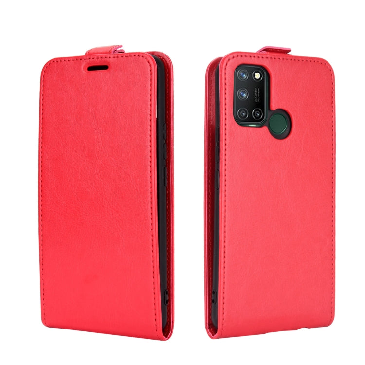 For OPPO Realme 7i / Realme C17 R64 Texture Single Vertical Flip Leather Protective Case with Card Slots & Photo Frame