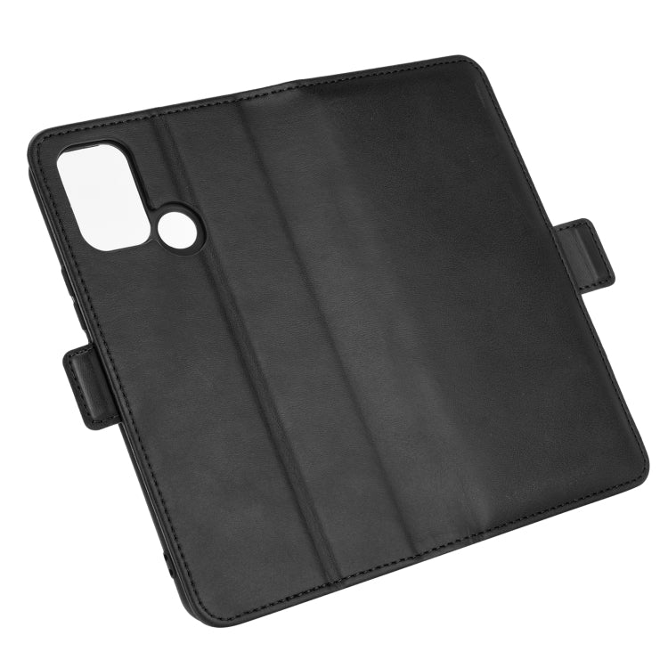 For OPPO Realme 7i / Realme C17 Dual-side Magnetic Buckle Horizontal Flip Leather Case with Holder & Card Slots & Wallet