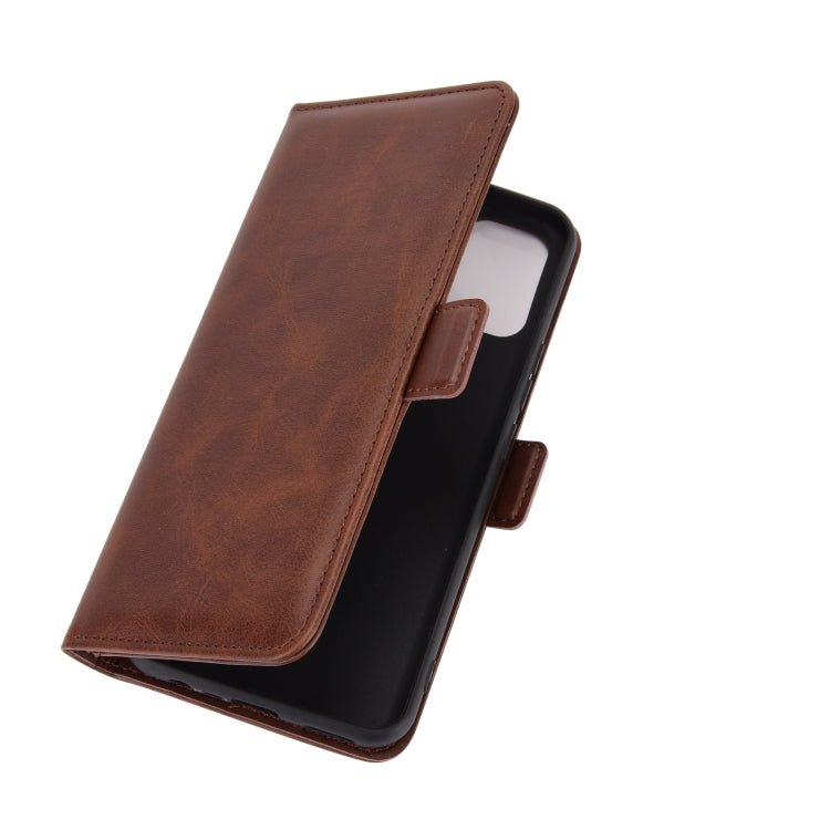 For OPPO Realme 7i / Realme C17 Dual-side Magnetic Buckle Horizontal Flip Leather Case with Holder & Card Slots & Wallet