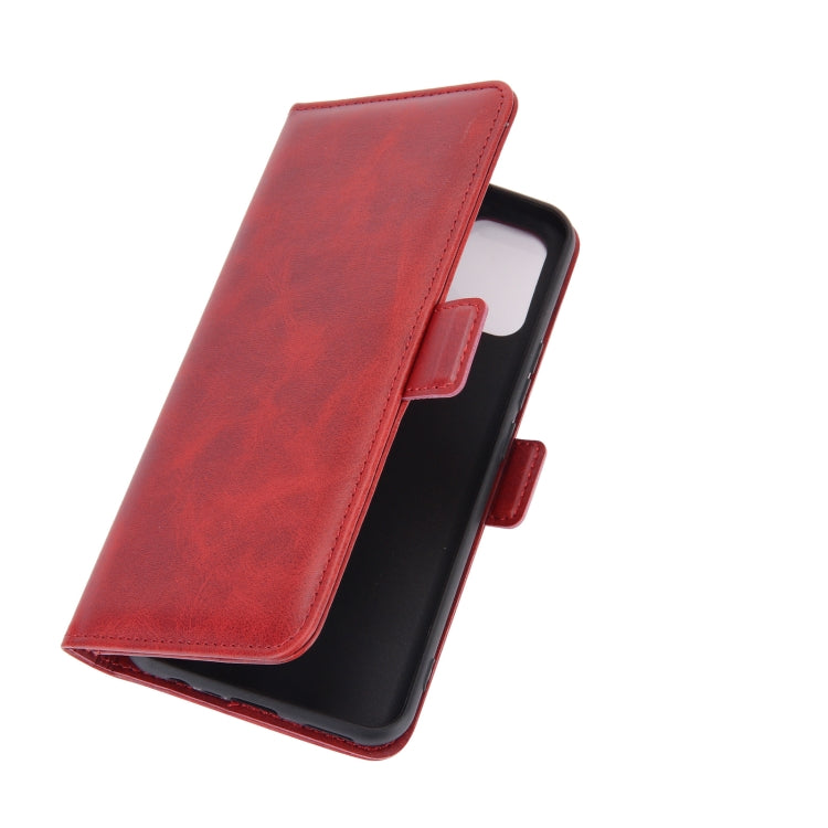 For OPPO Realme 7i / Realme C17 Dual-side Magnetic Buckle Horizontal Flip Leather Case with Holder & Card Slots & Wallet