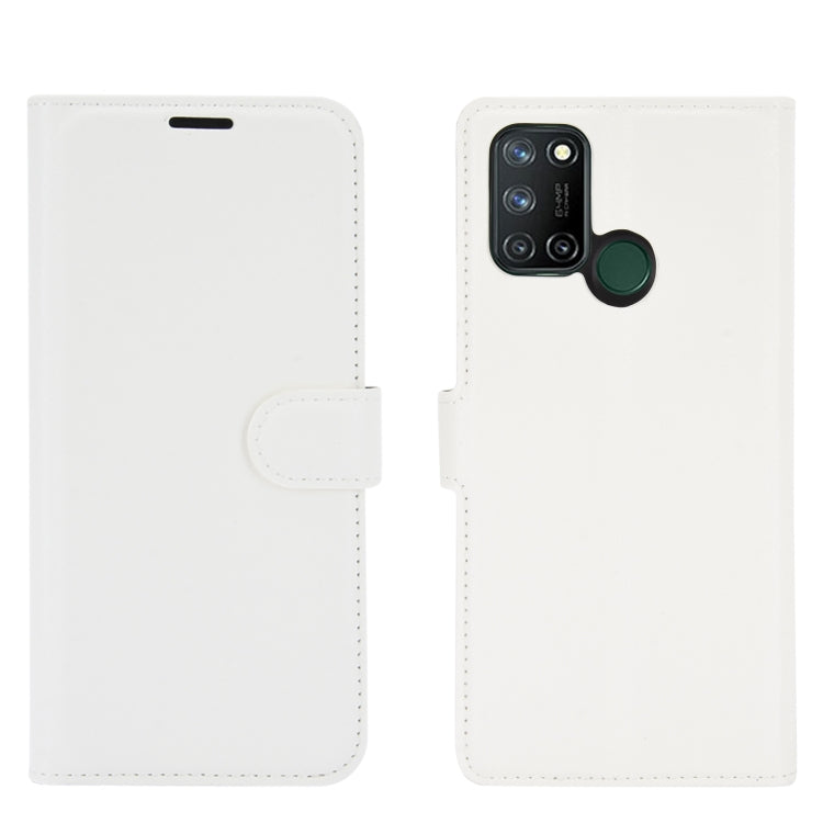 For OPPO Realme 7i / Realme C17 Litchi Texture Horizontal Flip Protective Case with Holder & Card Slots & Wallet