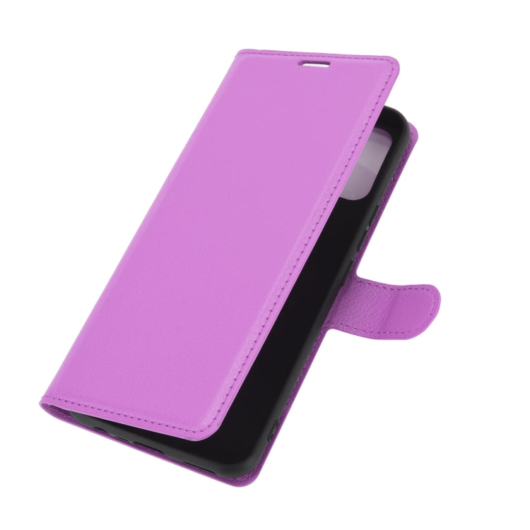 For OPPO Realme 7i / Realme C17 Litchi Texture Horizontal Flip Protective Case with Holder & Card Slots & Wallet