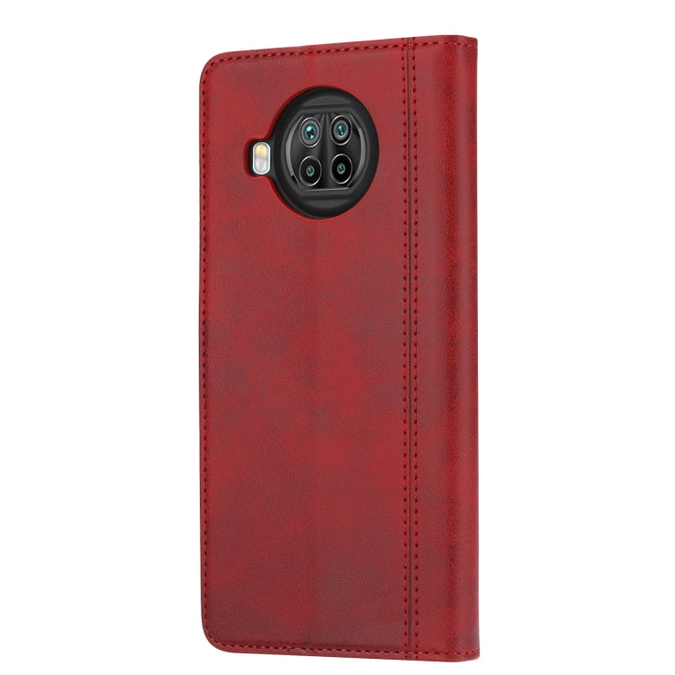 For Xiaomi Mi 10T Lite Calf Texture Double Fold Clasp Horizontal Flip Leather Case with Photo Frame & Holder & Card Slots & Wallet