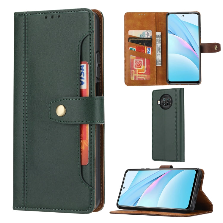 For Xiaomi Mi 10T Lite Calf Texture Double Fold Clasp Horizontal Flip Leather Case with Photo Frame & Holder & Card Slots & Wallet