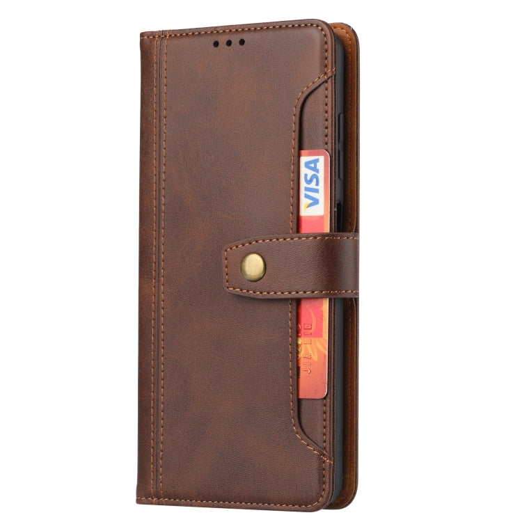 For Xiaomi POCO X3 NFC / X3 Calf Texture Double Fold Clasp Horizontal Flip Leather Case with Photo Frame & Holder & Card Slots & Wallet