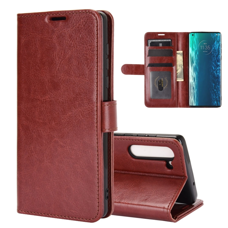 For Motorola Edge R64 Texture Single Horizontal Flip Protective Case with Holder & Card Slots & Wallet& Photo Frame