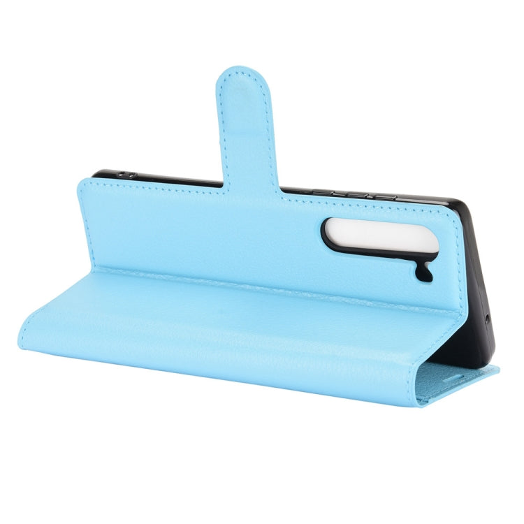 For Motorola Edge Litchi Texture Horizontal Flip Protective Case with Holder & Card Slots & Wallet