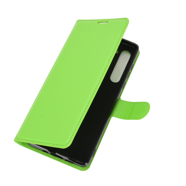 For Motorola Edge Litchi Texture Horizontal Flip Protective Case with Holder & Card Slots & Wallet