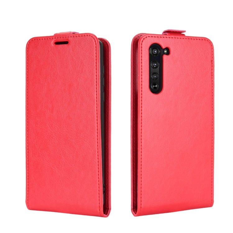 For Motorola Moto Edge R64 Texture Single Vertical Flip Leather Protective Case with Card Slots & Photo Frame