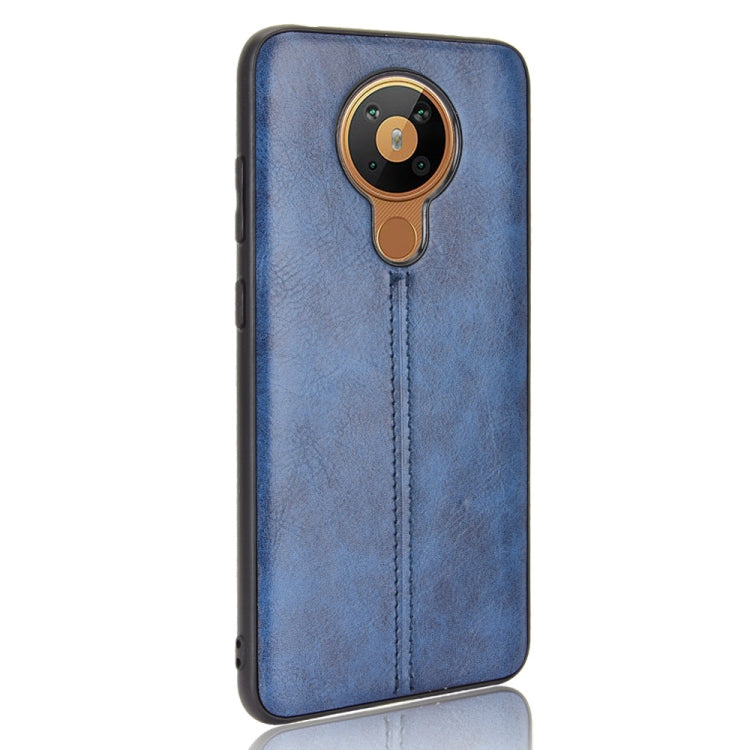 For Nokia 5.3 Shockproof Sewing Cow Pattern Skin PC + PU + TPU Case