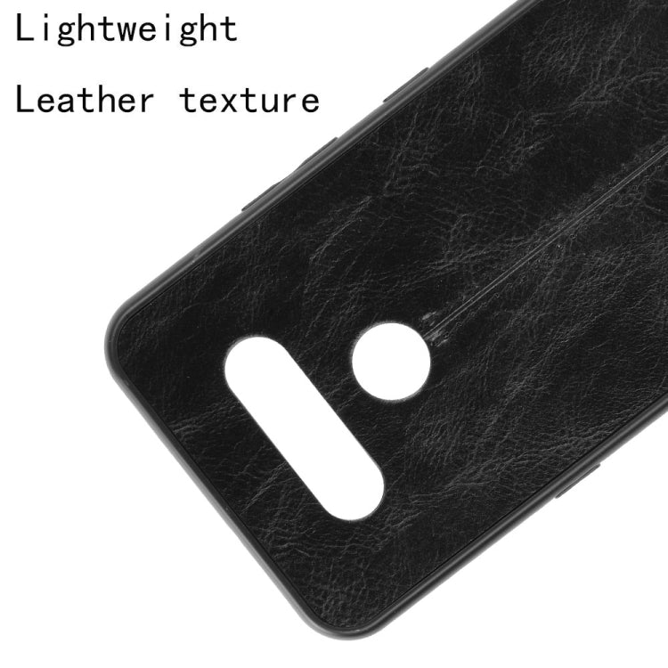 For LG K51 Shockproof Sewing Cow Pattern Skin PC + PU + TPU Case