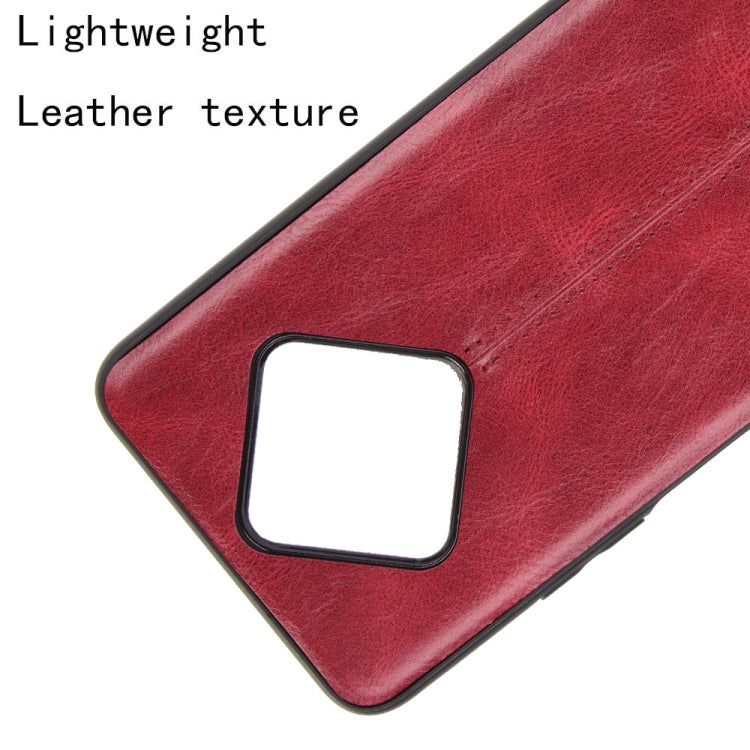 For Infinix Zero 8 Shockproof Sewing Cow Pattern Skin PC + PU + TPU Case