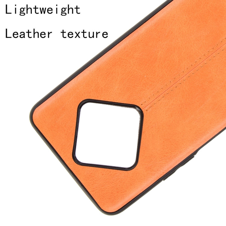 For Infinix Zero 8 Shockproof Sewing Cow Pattern Skin PC + PU + TPU Case