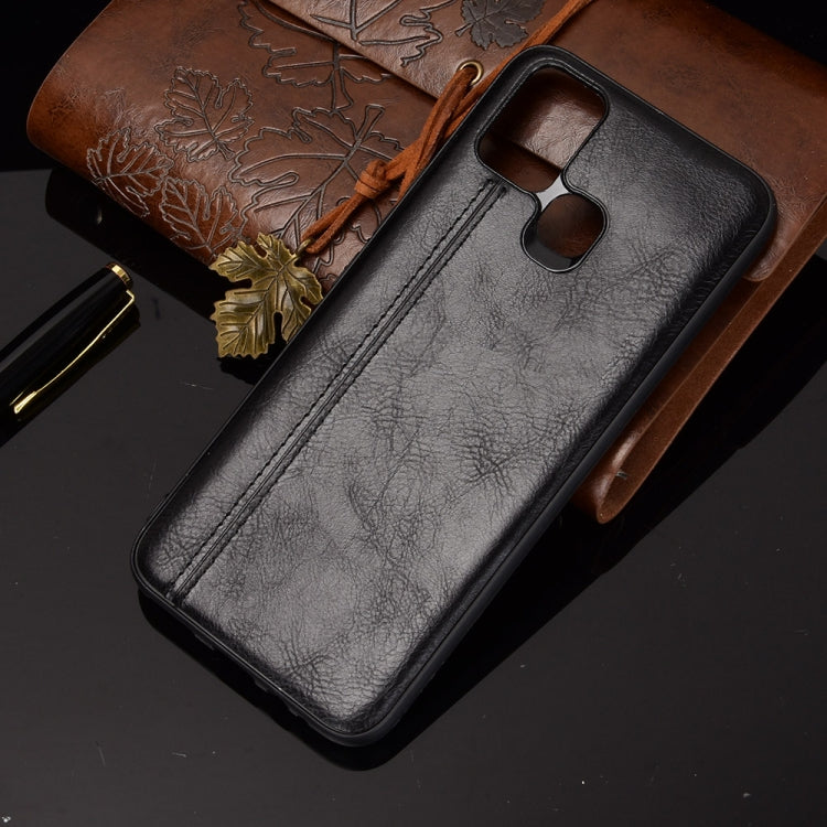 For Infinix Smart 5 Shockproof Sewing Cow Pattern Skin PC + PU + TPU Case