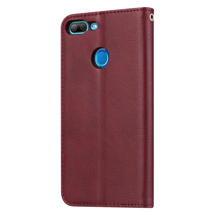 Knead Skin Texture Horizontal Flip Leather Case for Huawei Honor 9 Lite / Honor 9i, with Photo Frame & Holder & Card Slots & Wallet