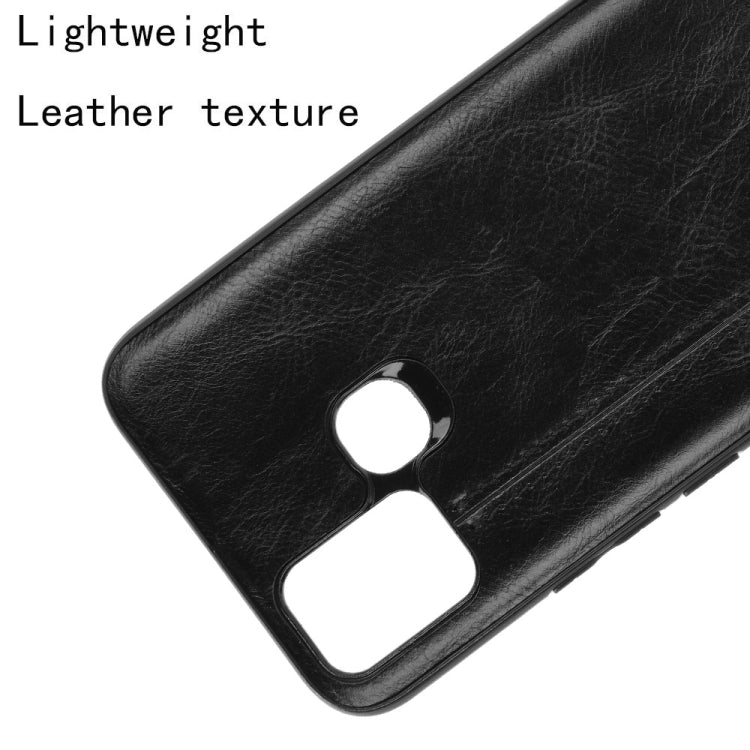 For Infinix Hot 10 Lite Shockproof Sewing Cow Pattern Skin PC + PU + TPU Case