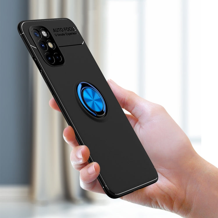 For OnePlus 8T Metal Ring Holder 360 Degree Rotating TPU Case