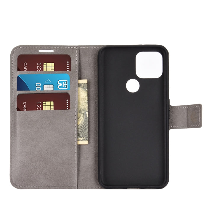 For Google Pixel 5 Retro Calf Pattern Buckle Horizontal Flip Leather Case with Holder & Card Slots & Wallet