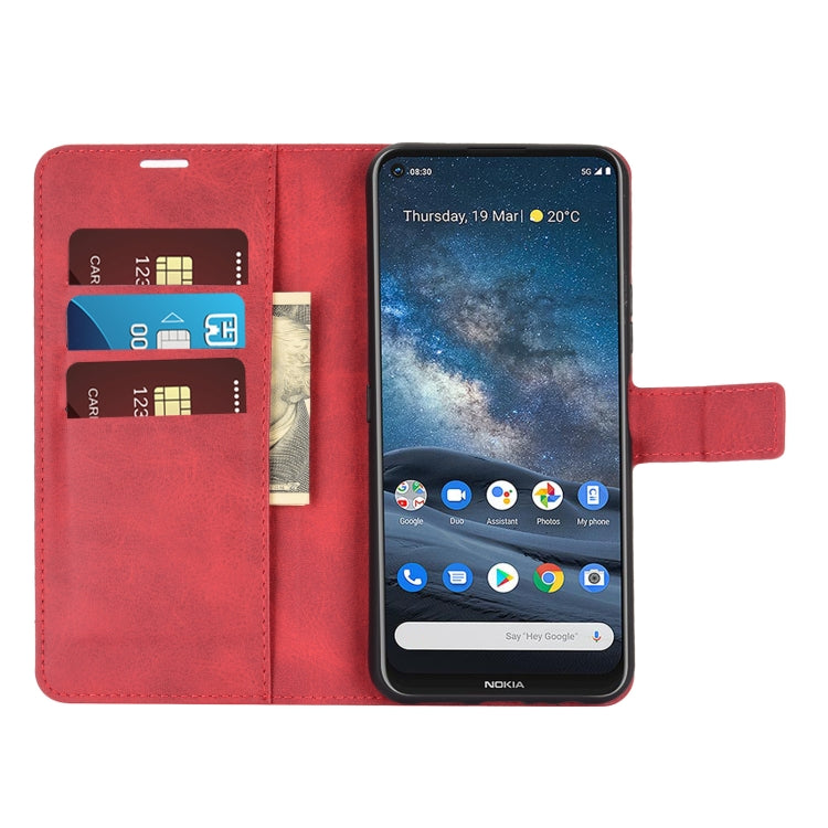 For Nokia 8.3 5G Retro Calf Pattern Buckle Horizontal Flip Leather Case with Holder & Card Slots & Wallet
