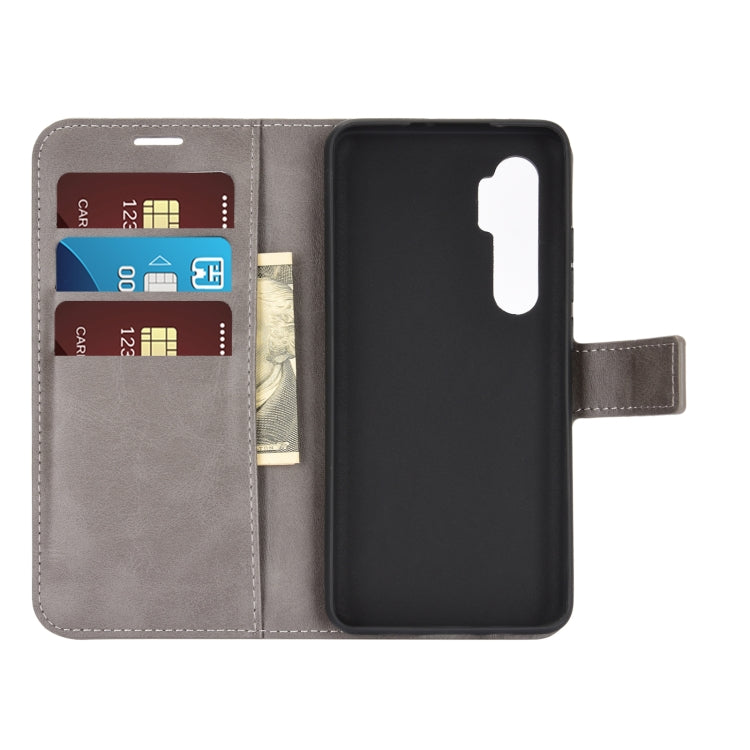 For Xiaomi Mi Note 10 Lite Retro Calf Pattern Buckle Horizontal Flip Leather Case with Holder & Card Slots & Wallet