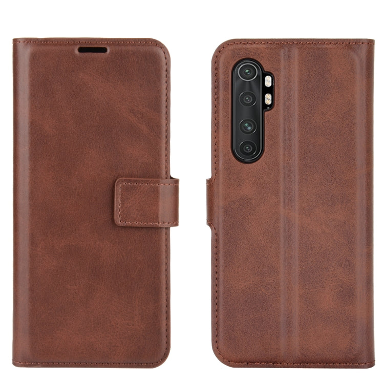 For Xiaomi Mi Note 10 Lite Retro Calf Pattern Buckle Horizontal Flip Leather Case with Holder & Card Slots & Wallet