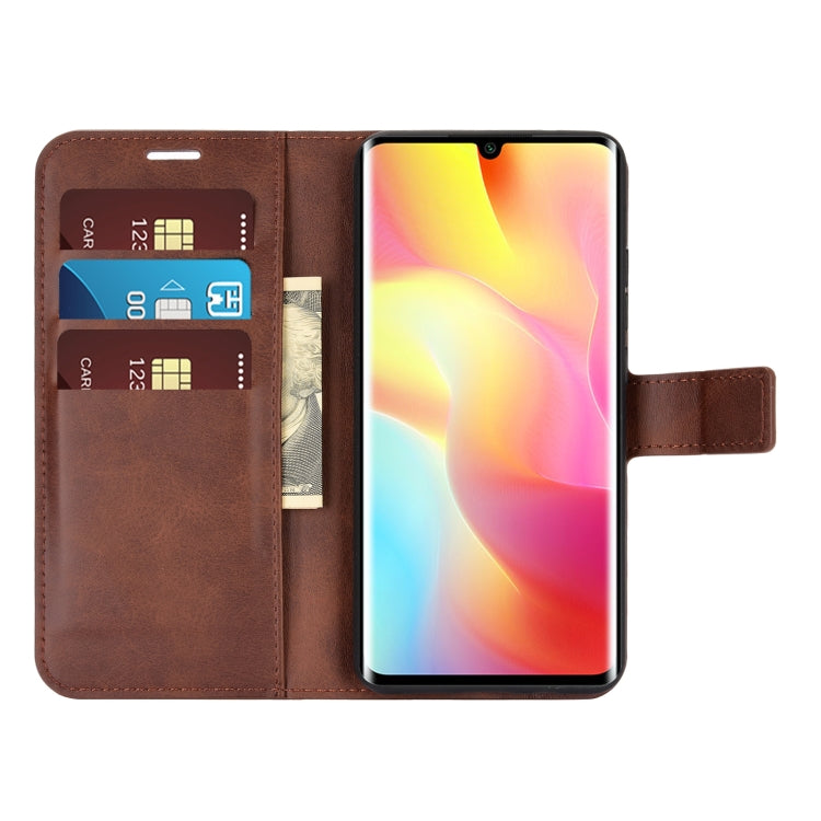 For Xiaomi Mi Note 10 Lite Retro Calf Pattern Buckle Horizontal Flip Leather Case with Holder & Card Slots & Wallet