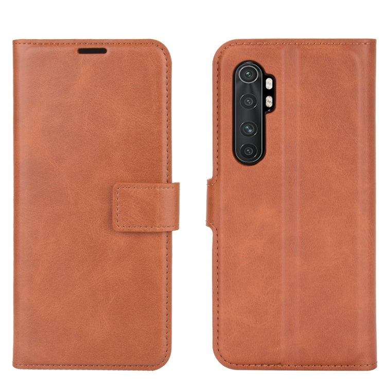 For Xiaomi Mi Note 10 Lite Retro Calf Pattern Buckle Horizontal Flip Leather Case with Holder & Card Slots & Wallet