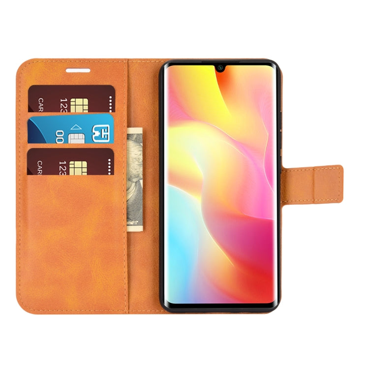 For Xiaomi Mi Note 10 Lite Retro Calf Pattern Buckle Horizontal Flip Leather Case with Holder & Card Slots & Wallet