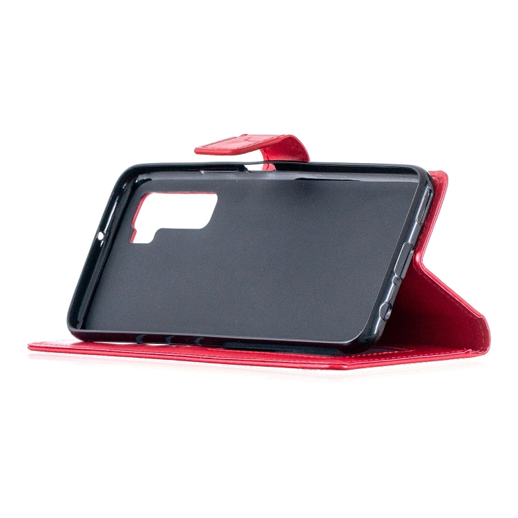 For Huawei P40 Lite 5G Crazy Horse Texture Horizontal Flip Leather Case with Holder & Card Slots & Wallet & Photo Frame