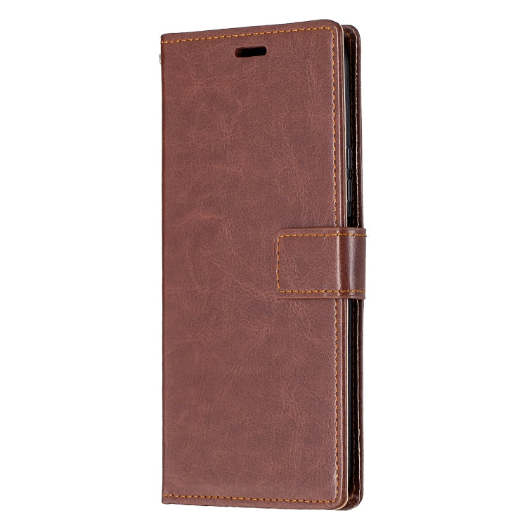 For Huawei P40 Lite 5G Crazy Horse Texture Horizontal Flip Leather Case with Holder & Card Slots & Wallet & Photo Frame