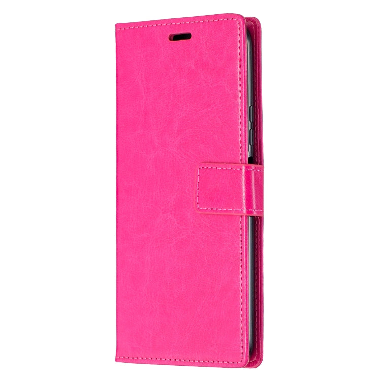For Huawei P40 Lite 5G Crazy Horse Texture Horizontal Flip Leather Case with Holder & Card Slots & Wallet & Photo Frame